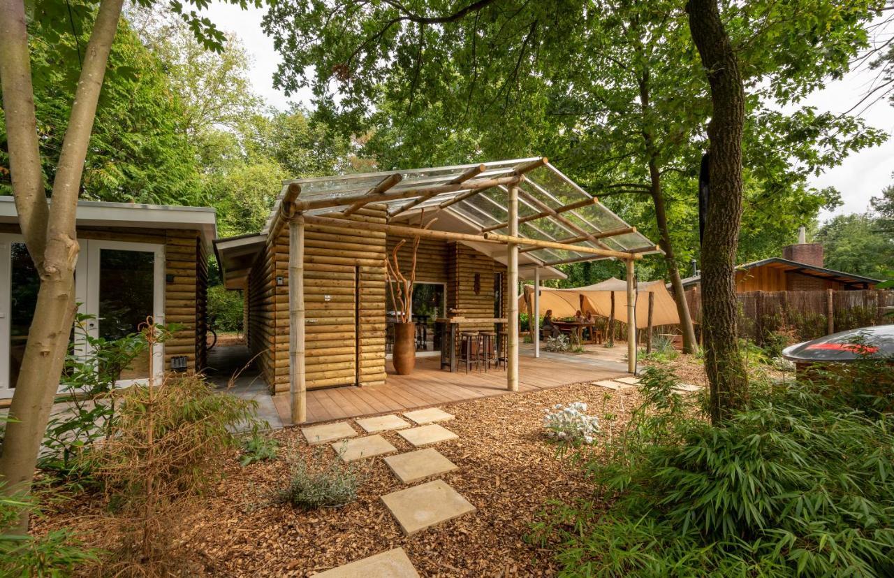 Zen-Bungalow No 4 Met Sauna En Hottub Rheezerveen Exterior foto
